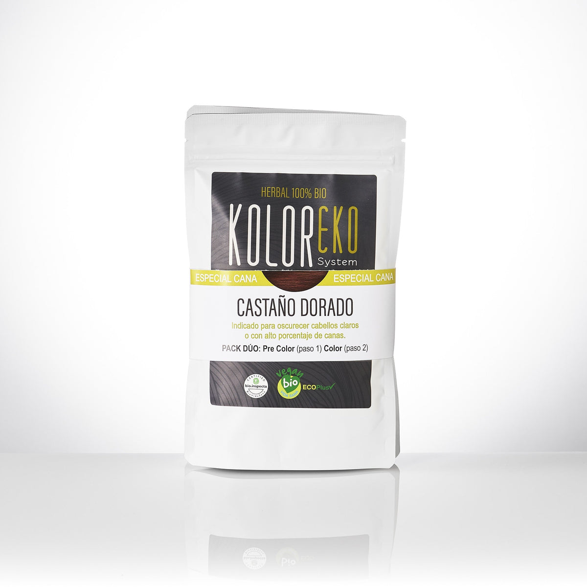 Tinte DUO Castaño Dorado + Pre-Color Dorado (Especial Canas)